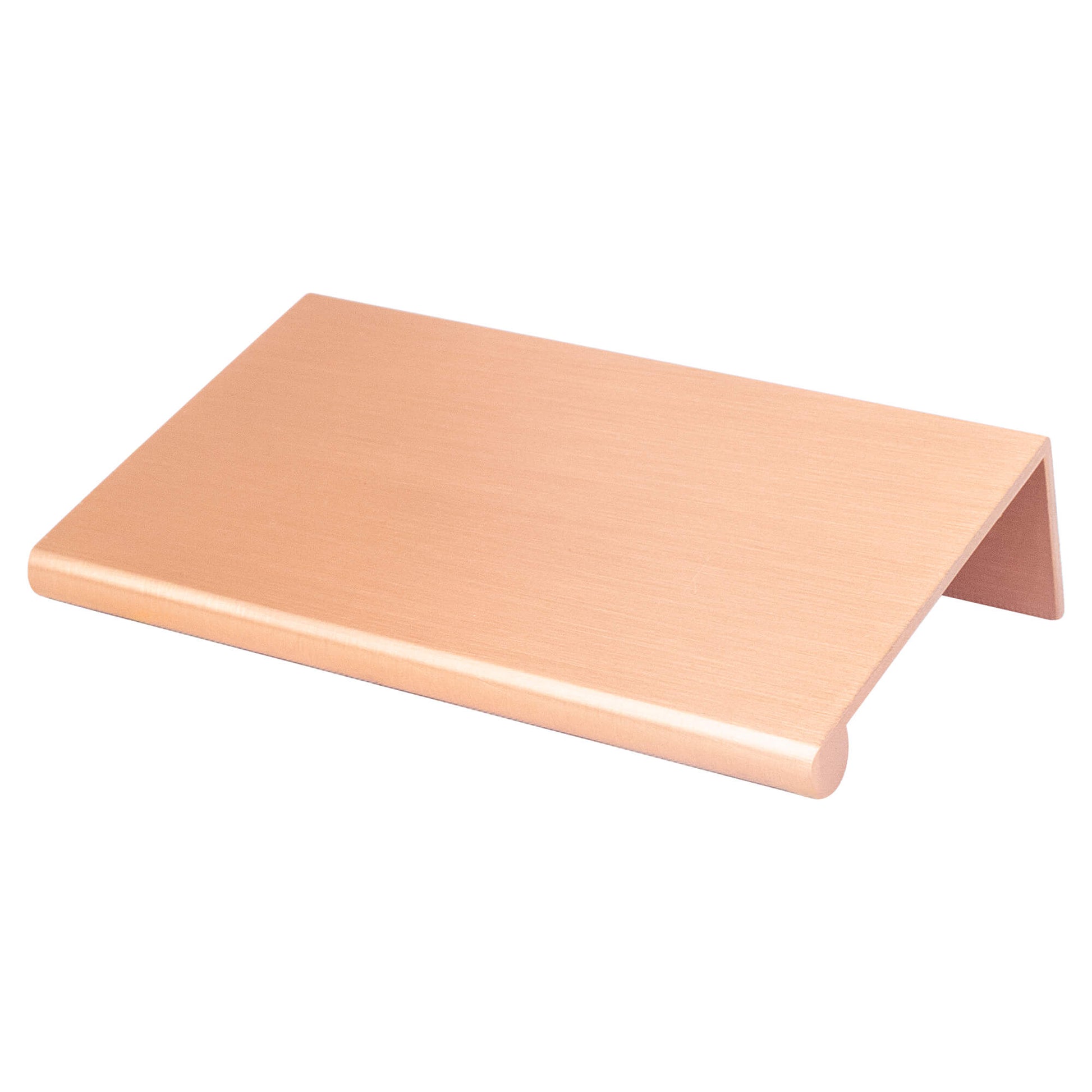 Brushed Copper - 56mm - Bravo Edge Pull by Berenson - New York Hardware
