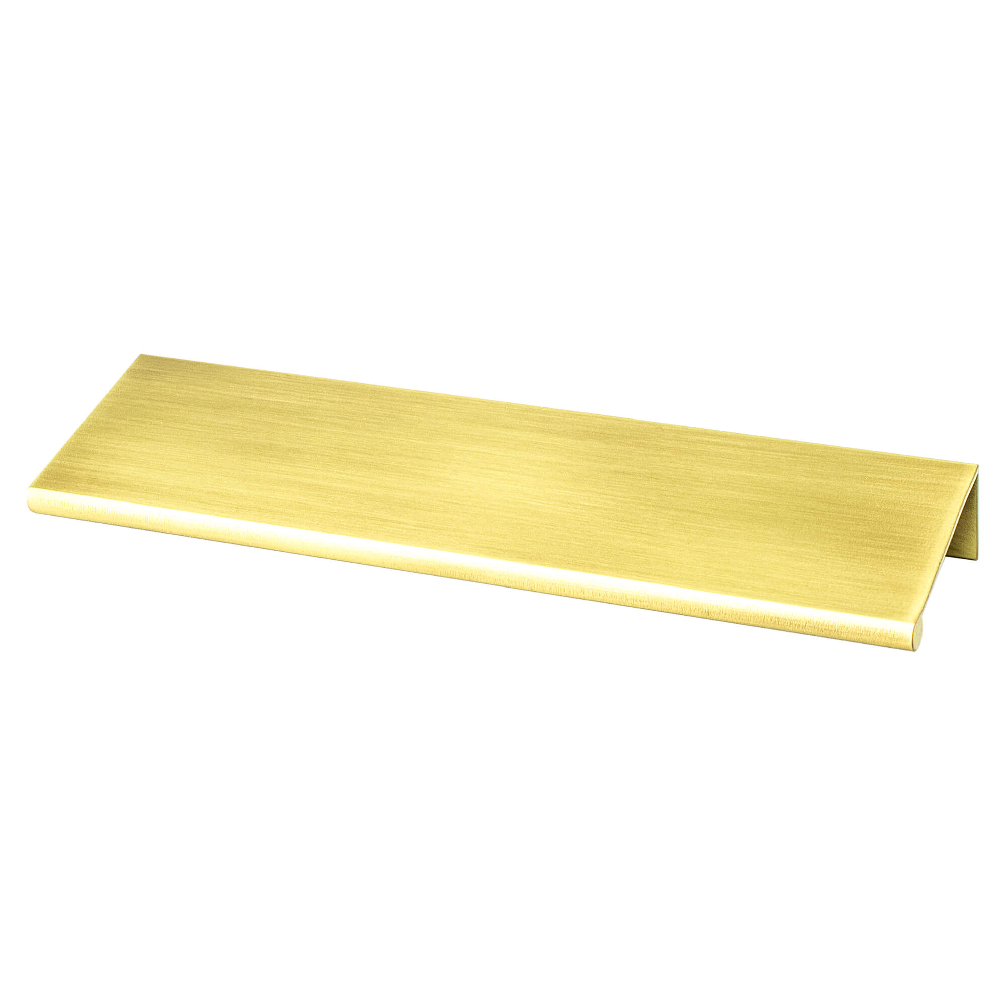 Satin Gold - 112mm - Bravo Edge Pull by Berenson - New York Hardware