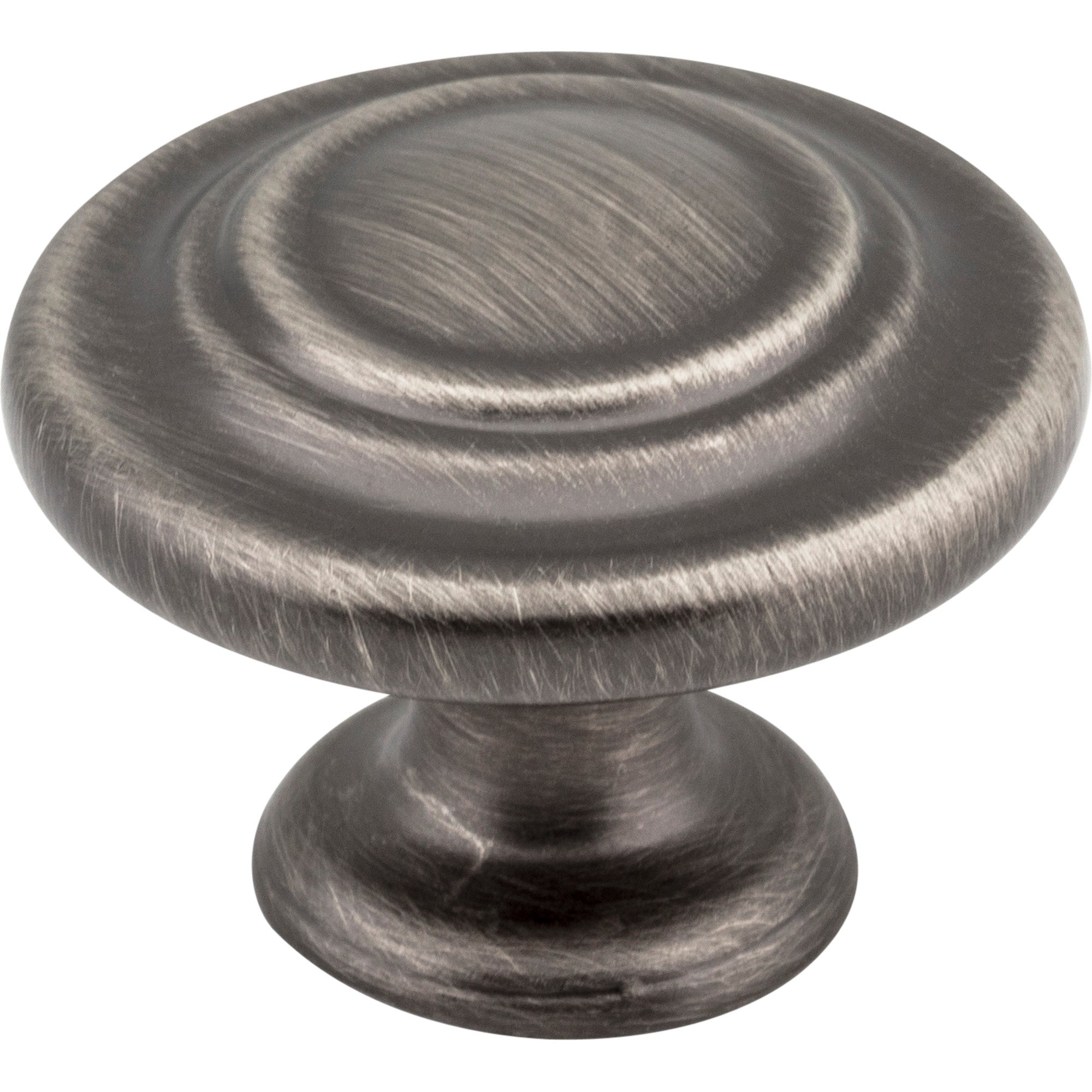 Round Arcadia Cabinet Knob by Elements - Brushed Pewter