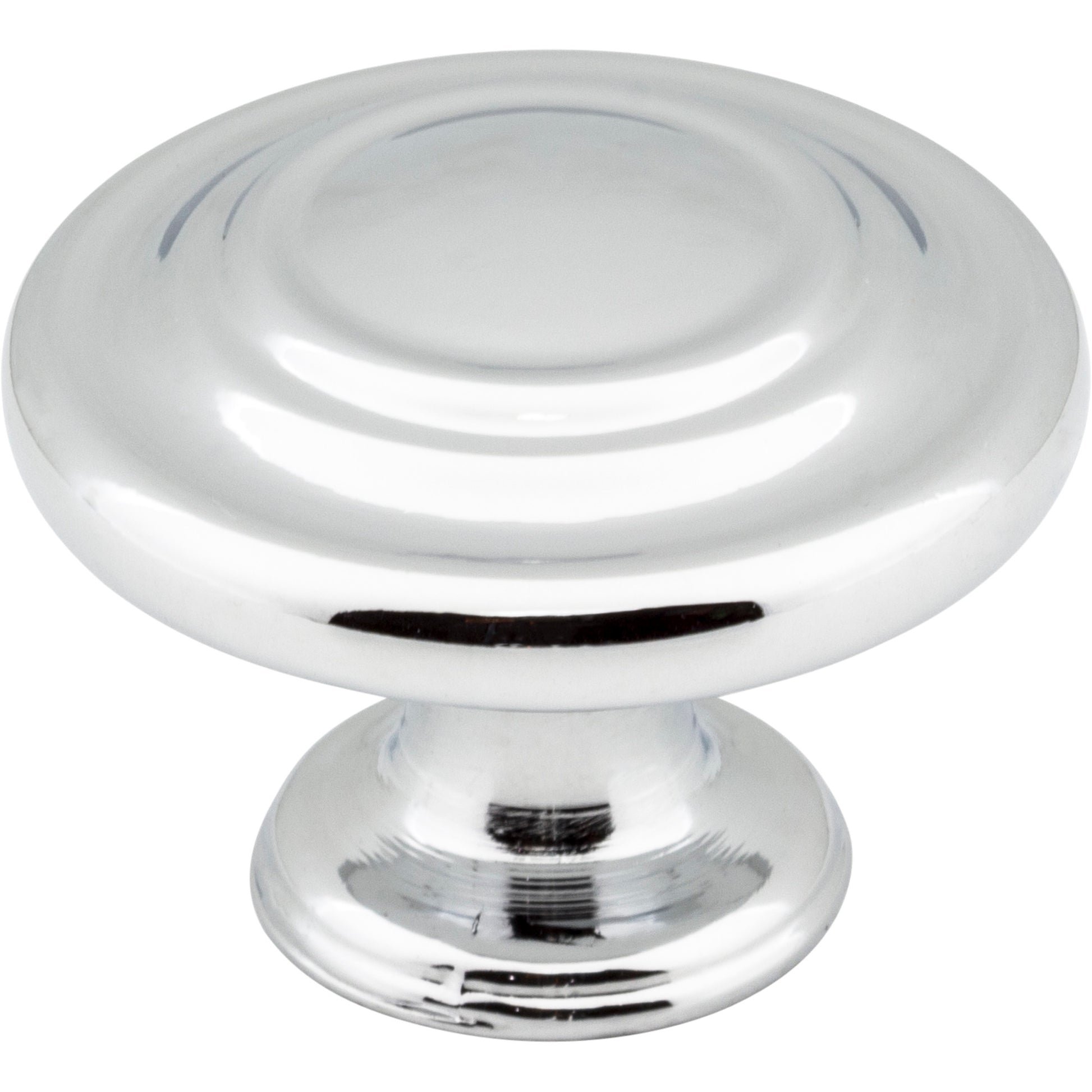 Round Arcadia Cabinet Knob by Elements - Polished Chrome