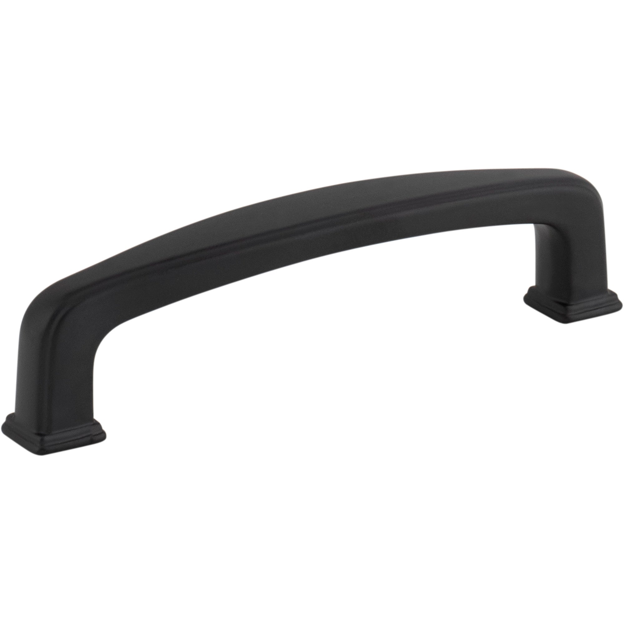 Square Milan 1 Cabinet Pull by Jeffrey Alexander - Matte Black