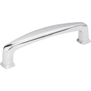 Square Milan 1 Cabinet Pull by Jeffrey Alexander - Polished Chrome
