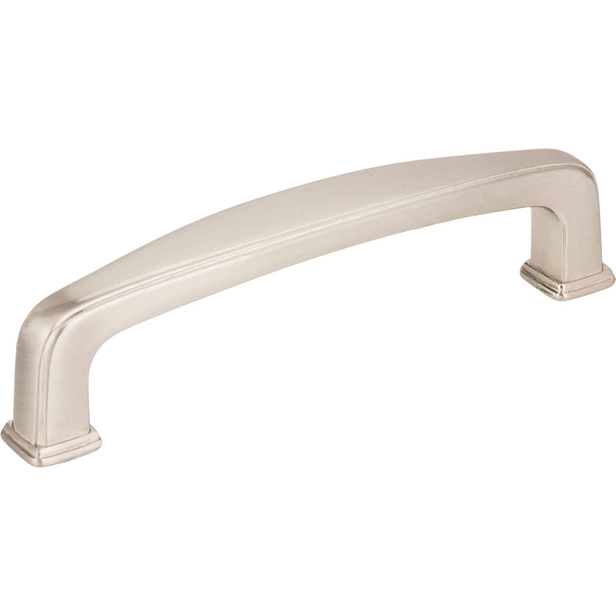 Square Milan 1 Cabinet Pull by Jeffrey Alexander - Satin Nickel