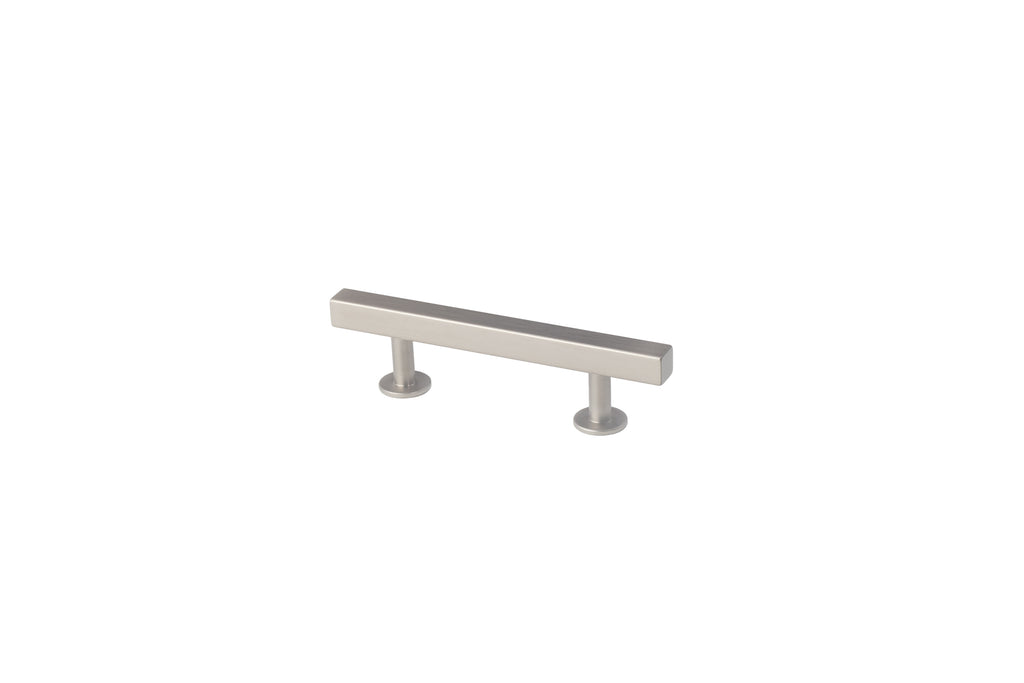 Short Bar Pull by Lew's Hardware - 3" - Brushed Nickel - New York Hardware