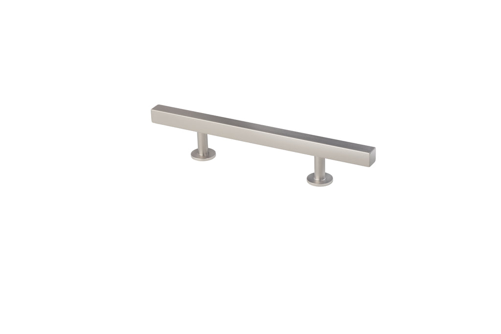 Bar Pull by Lew's Hardware - 3" - Brushed Nickel - New York Hardware