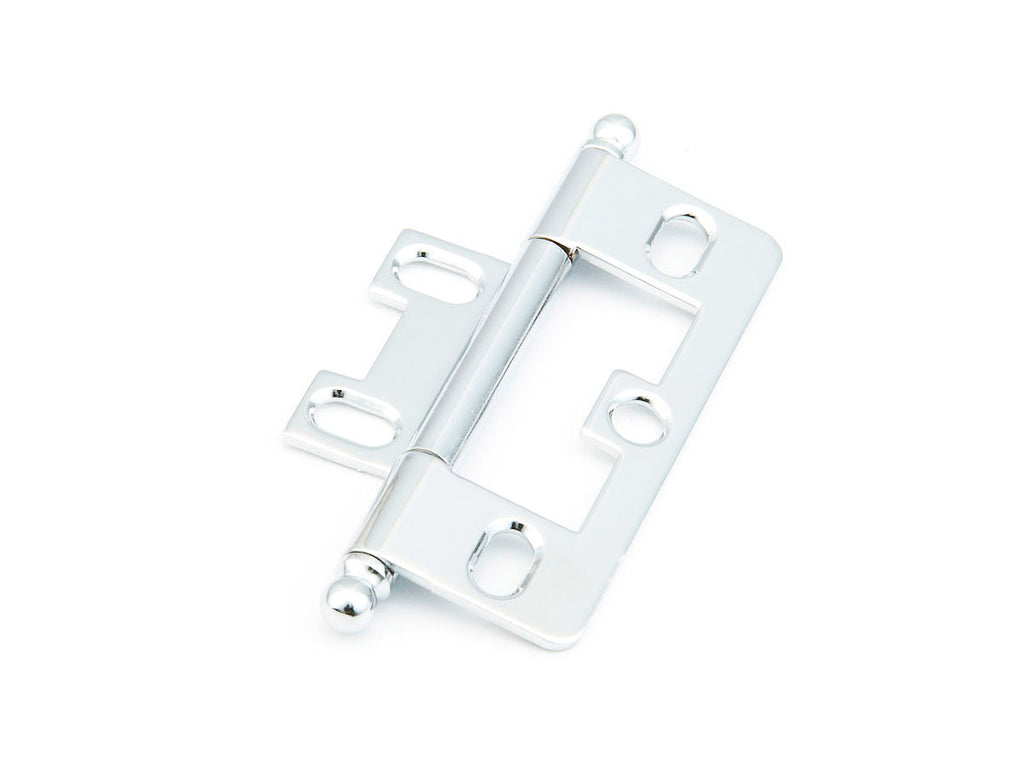 Ball Tip Hinge Non Mortise  by Schaub - Polished Chrome - New York Hardware