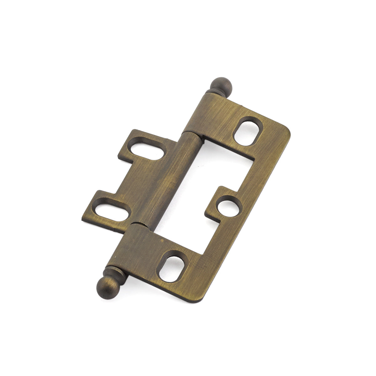 Ball Tip Hinge Non Mortise  by Schaub - Antique Light Brass - New York Hardware