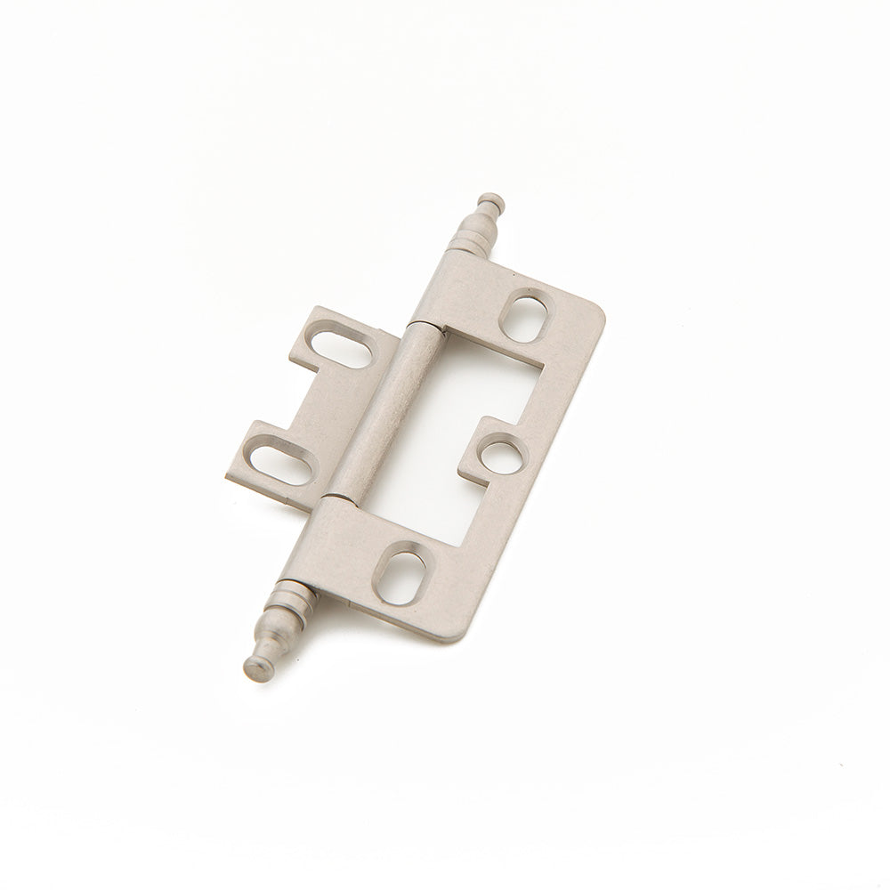 Minaret Tip Hinge Non Mortise  by Schaub - Distressed Nickel - New York Hardware
