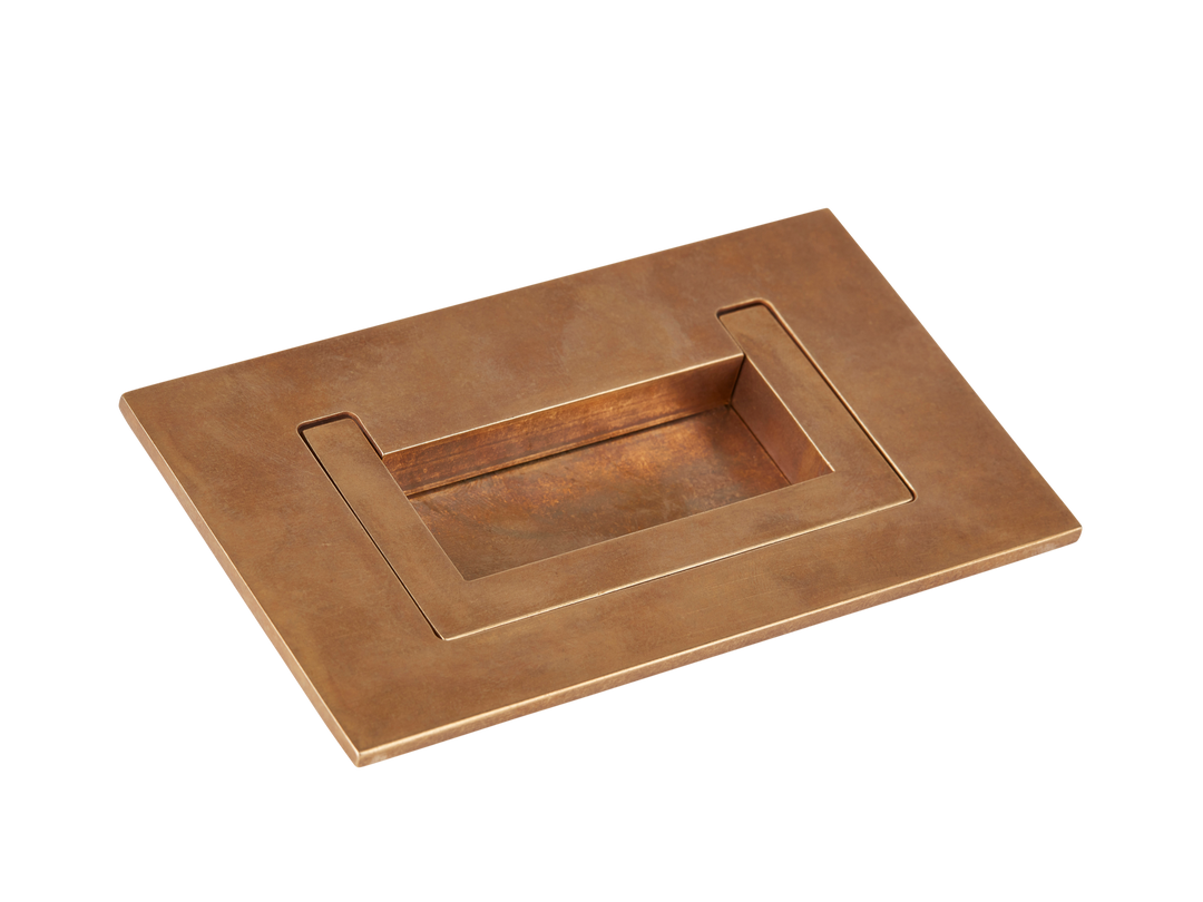 Bromwich Flush Pull by Armac Martin - 110mm - Satin Nickel Plate