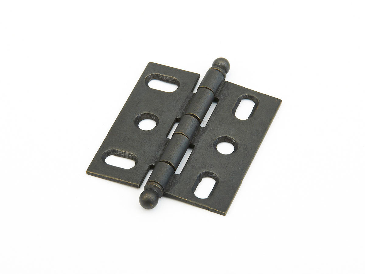 Ball Tip Hinge Mortise  by Schaub - Distressed Bronze - New York Hardware