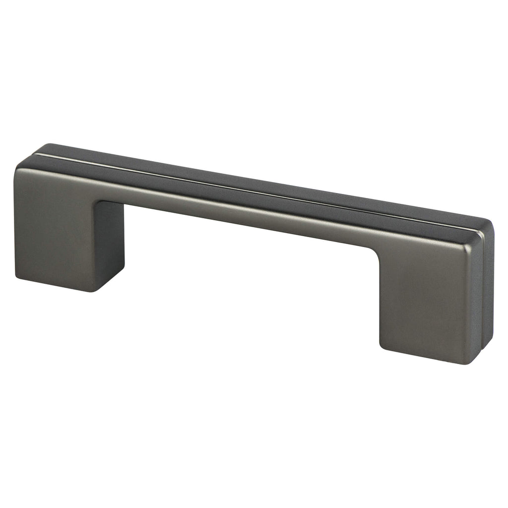 Slate - 3"-and-96mm - Skyline Pull by Berenson - New York Hardware