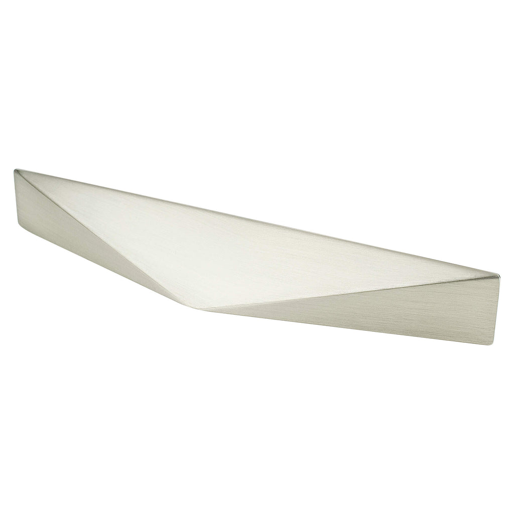 Brushed Nickel - 96mm - Facet Pull by Berenson - New York Hardware