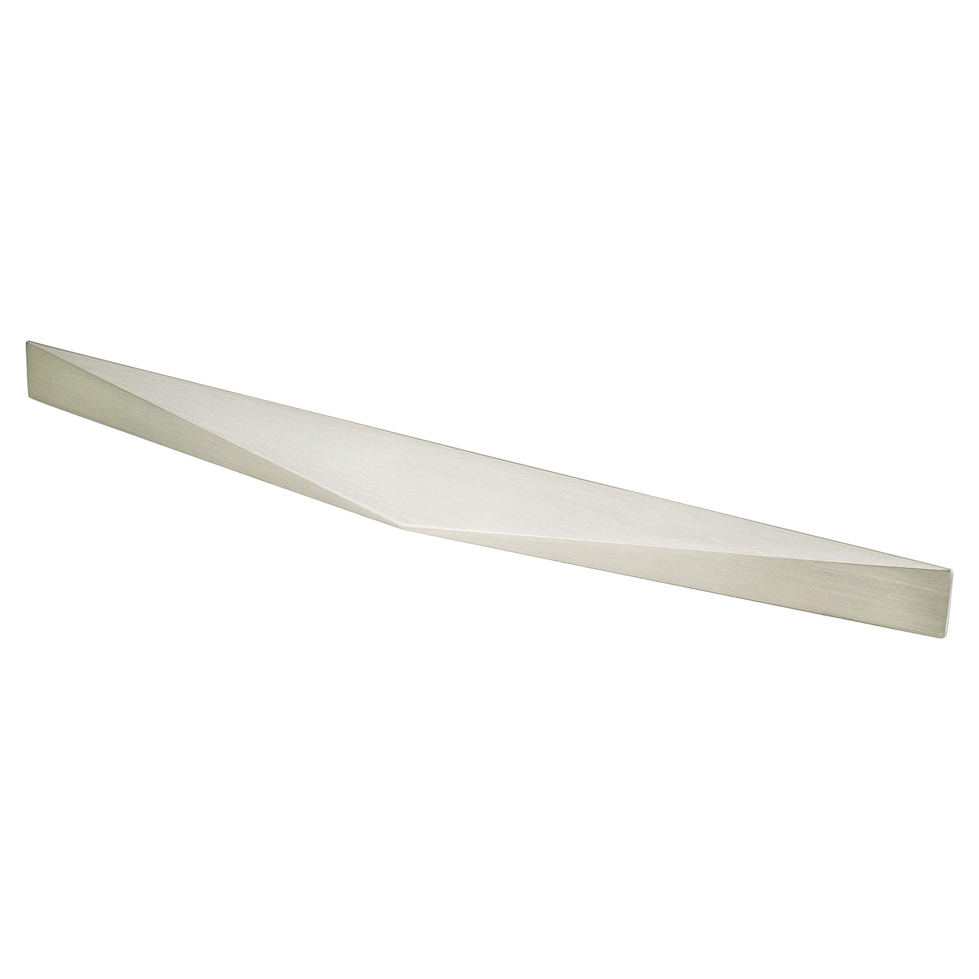 Brushed Nickel - 192mm - Facet Pull by Berenson - New York Hardware