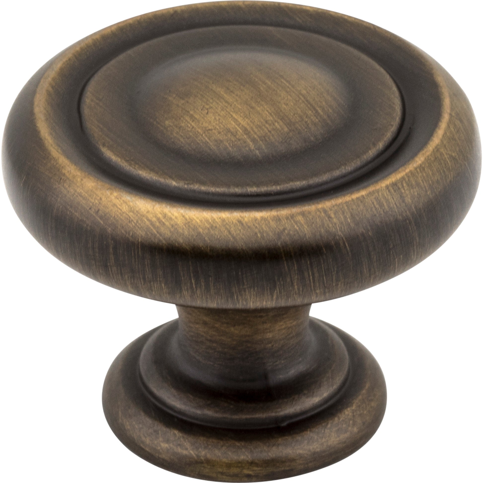 Bremen 1 Cabinet Knob by Jeffrey Alexander - Antique Brushed Satin Brass