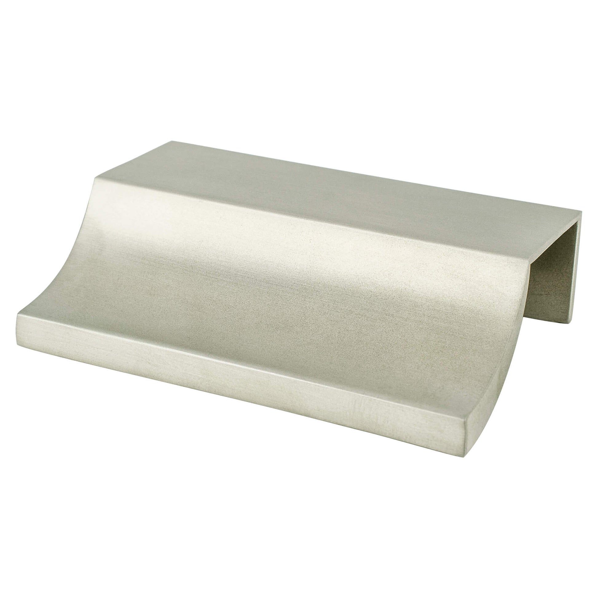 Brushed Nickel - 32mm - Scoop Edge Pull by Berenson - New York Hardware