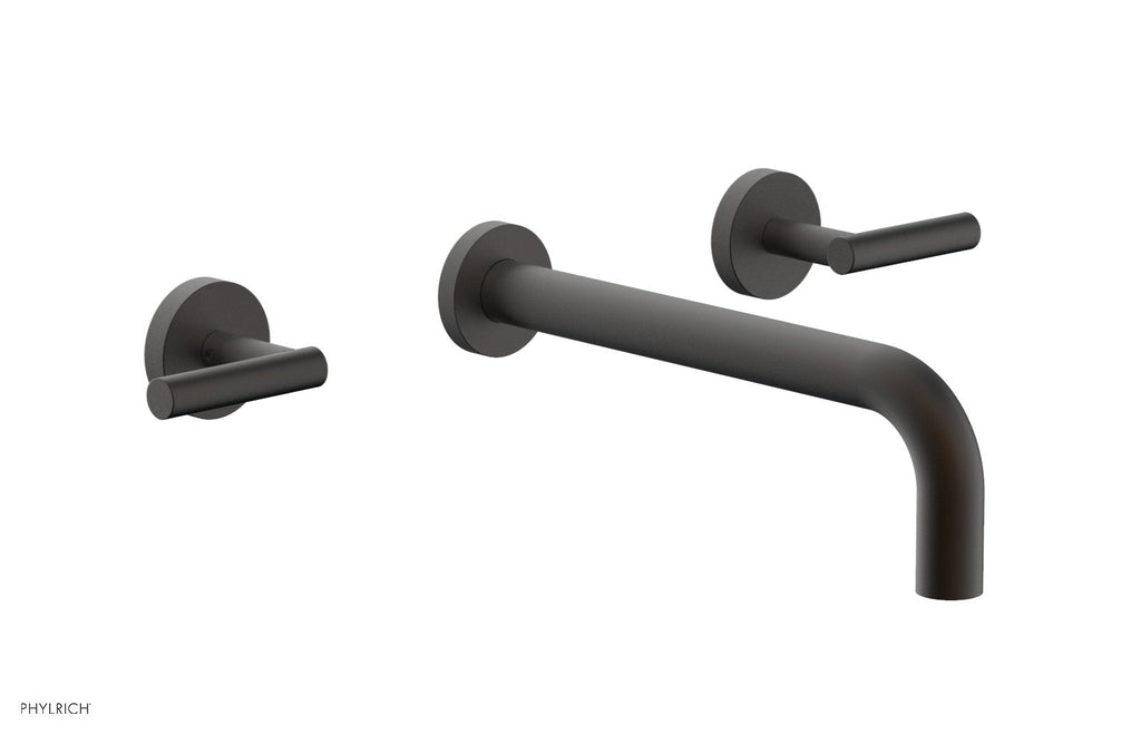 TRANSITION   Wall Lavatory Set 10" Spout   Lever Handles by Phylrich - Oil Rubbed Bronze