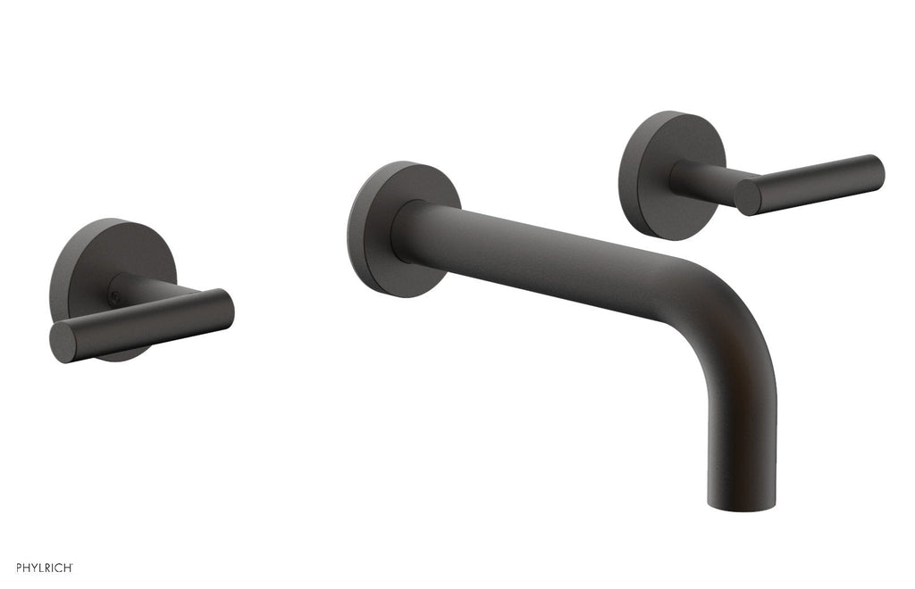 TRANSITION   Wall Lavatory Set 7 1/2" Spout   Lever Handles by Phylrich - Oil Rubbed Bronze