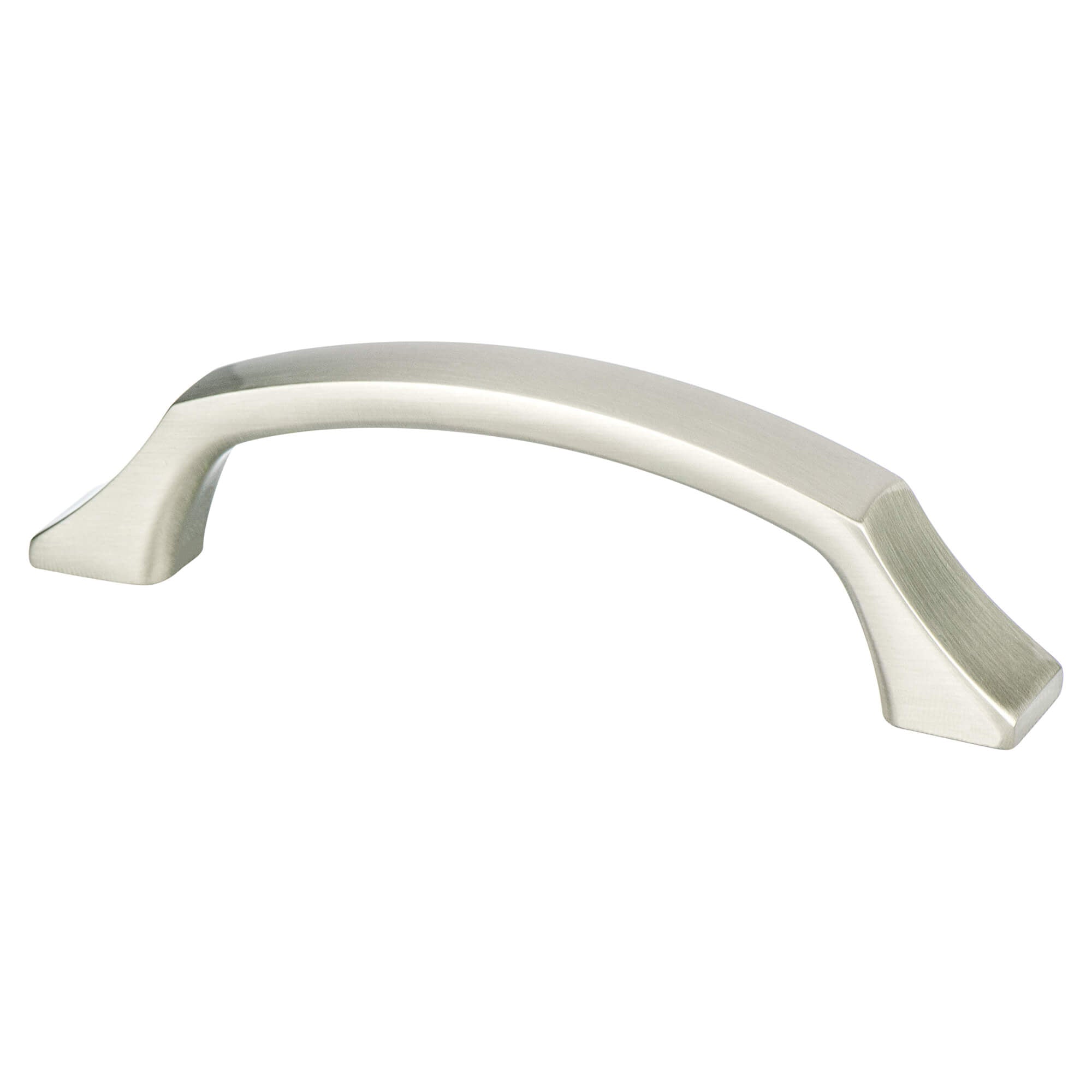 Brushed Nickel - 96mm - Epoch Edge Pull by Berenson - New York Hardware