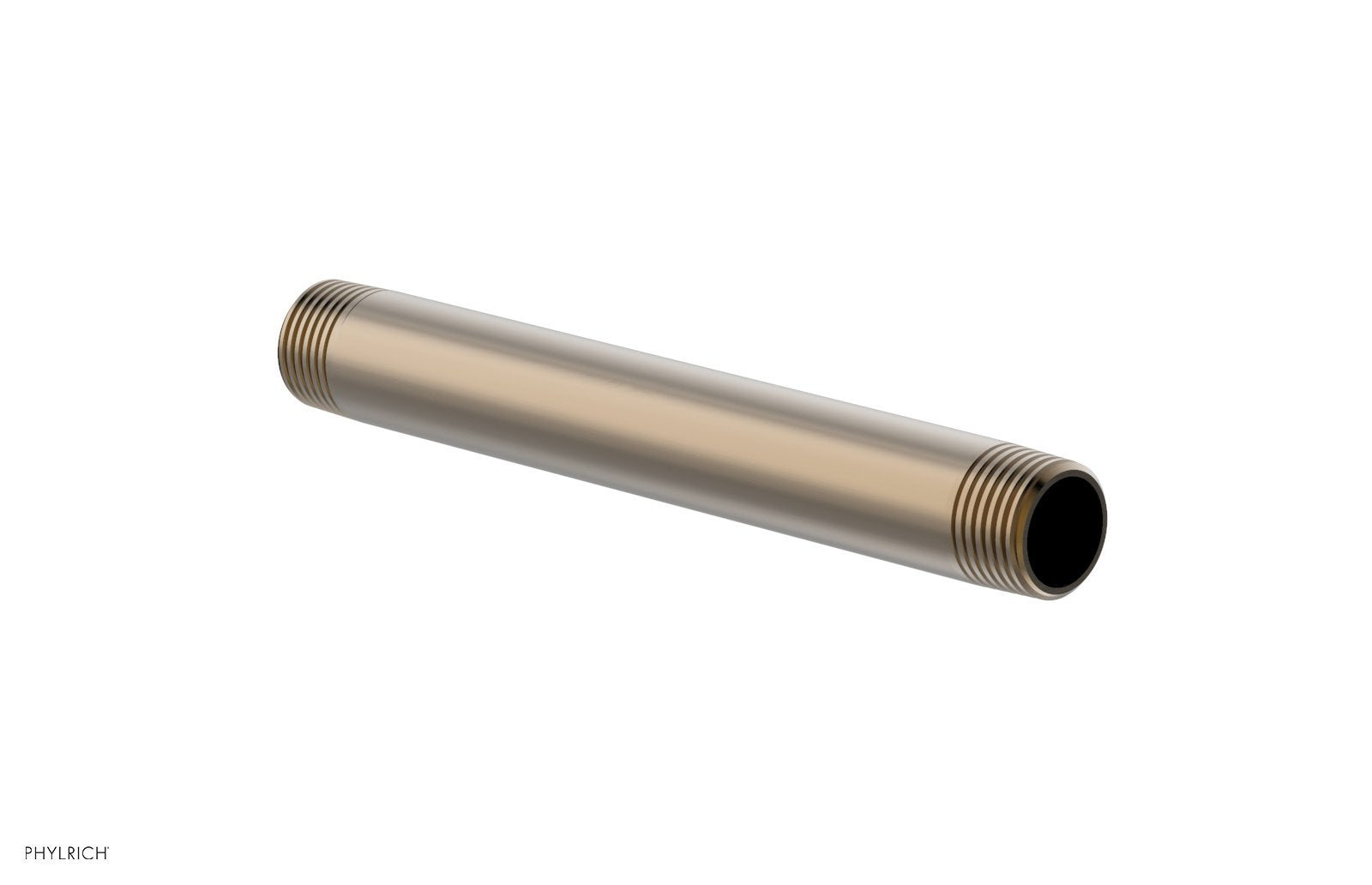 6" Straight Shower Arm by Phylrich - Antique Brass