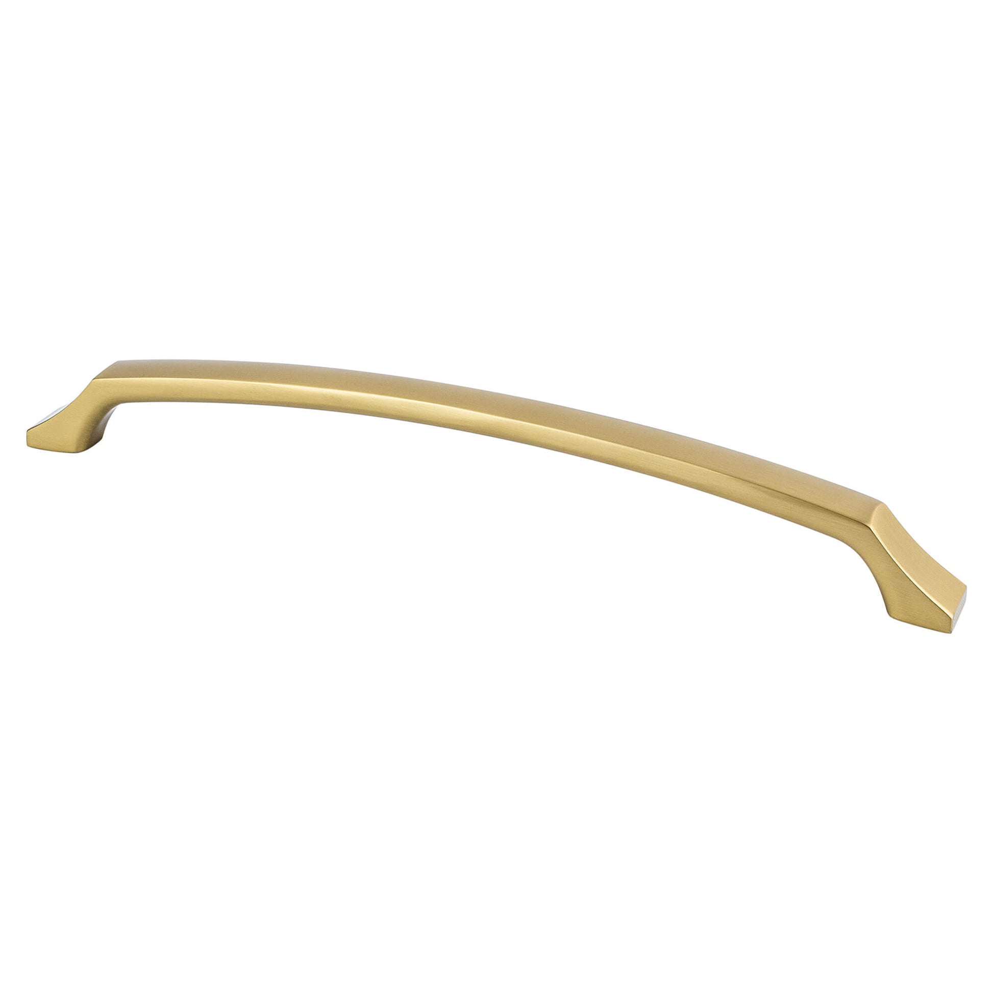 Modern Brushed Gold - 224mm - Epoch Edge Pull by Berenson - New York Hardware