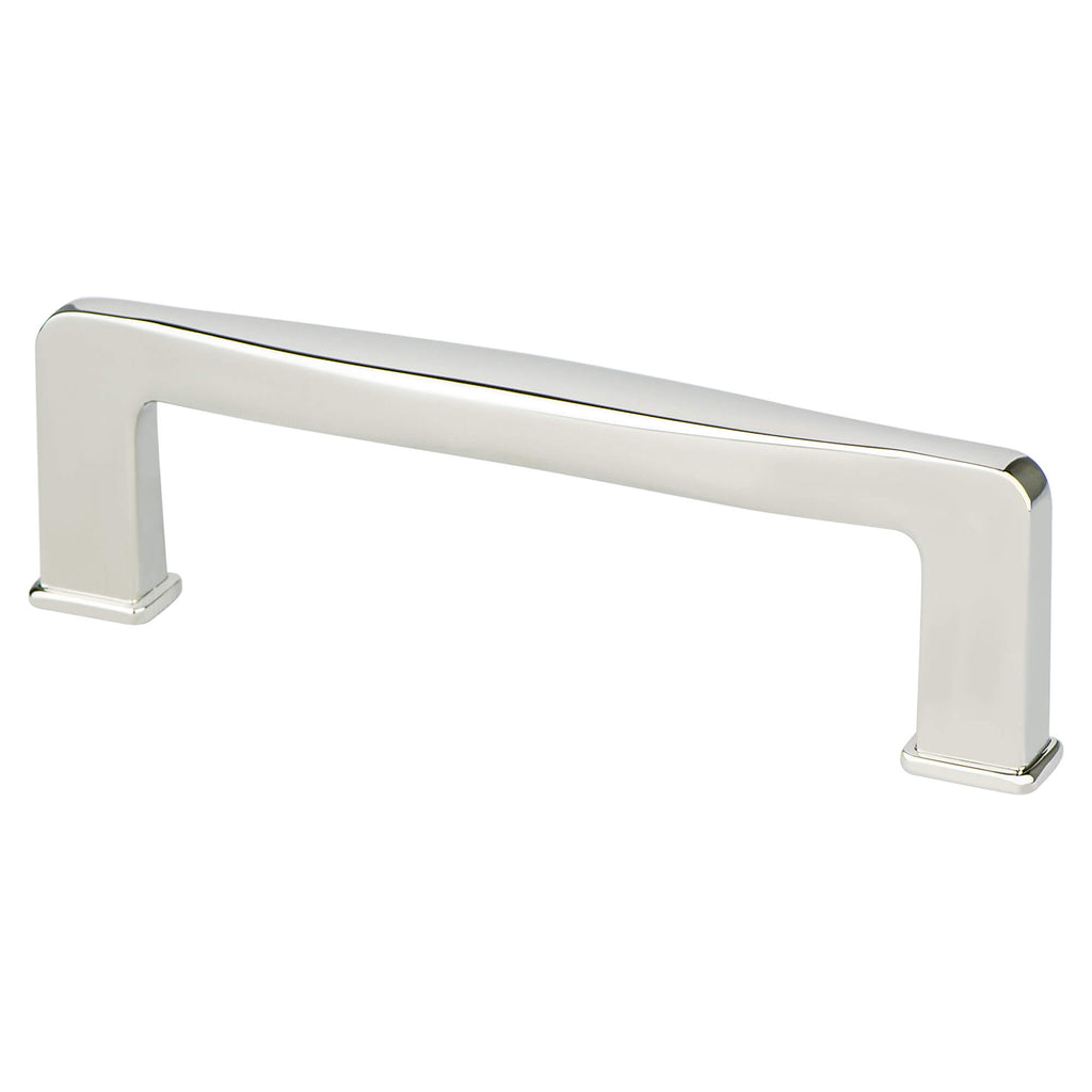 Polished Nickel - 96mm - Subtle Surge Pull by Berenson - New York Hardware
