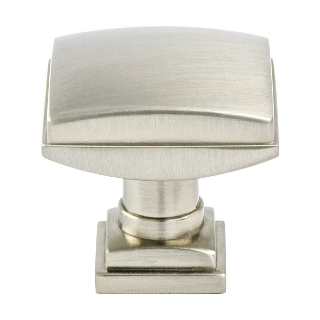Brushed Nickel - 1-1/4" - Tailored Traditional Knob by Berenson - New York Hardware