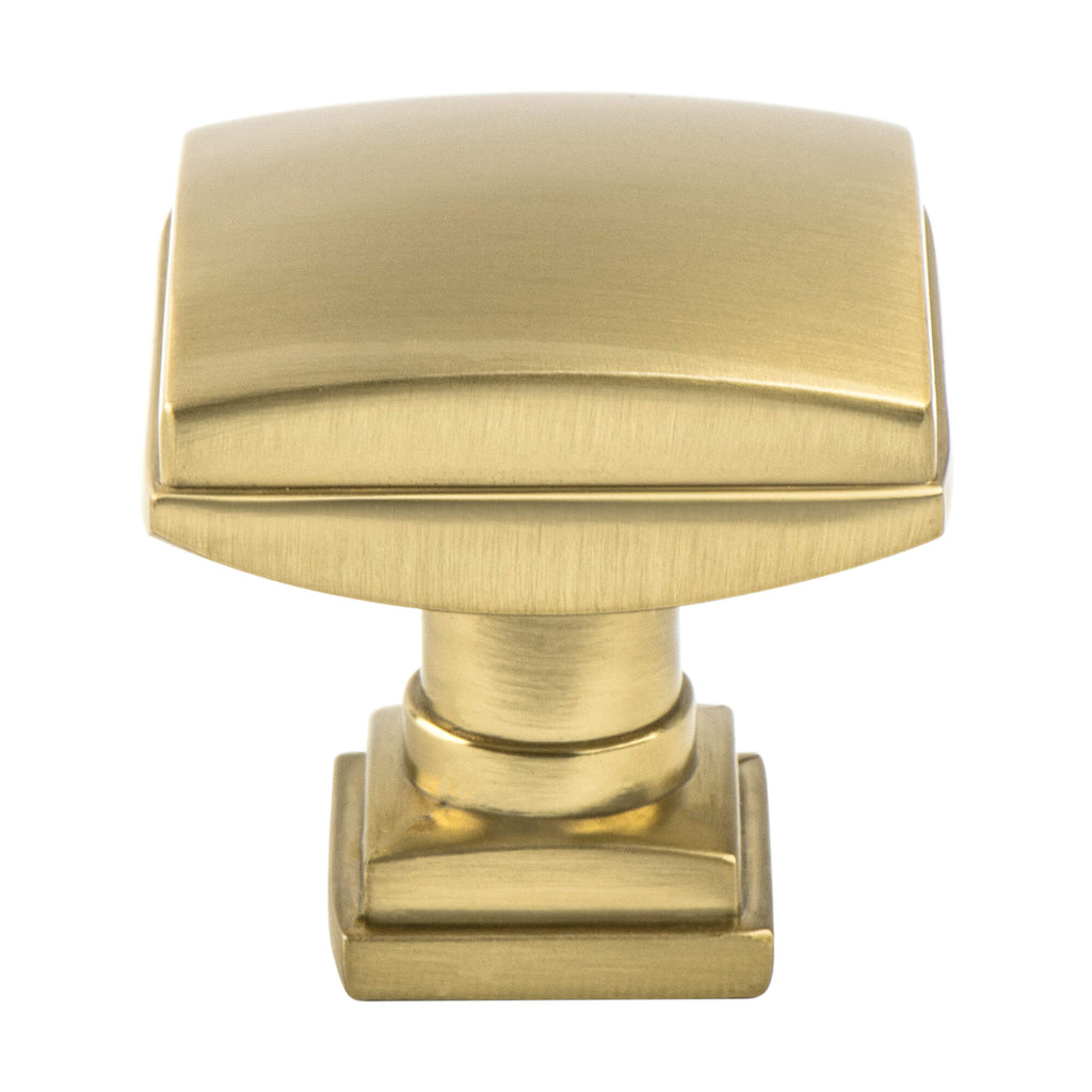 Modern Brushed Gold - 1-1/4" - Tailored Traditional Knob by Berenson - New York Hardware