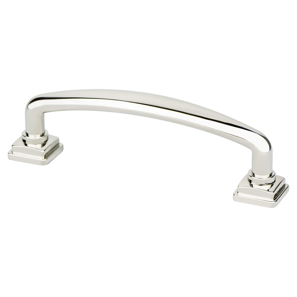 Polished Nickel - 96mm - Tailored Traditional Pull by Berenson - New York Hardware