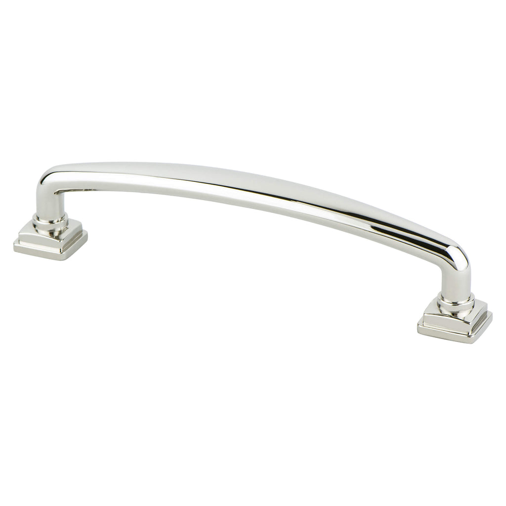 Polished Nickel - 128mm - Tailored Traditional Pull by Berenson - New York Hardware