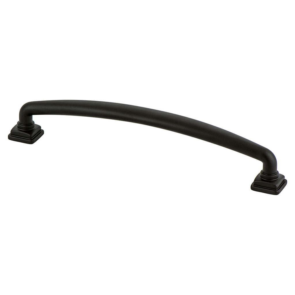 Matte Black - 160mm - Tailored Traditional Pull by Berenson - New York Hardware