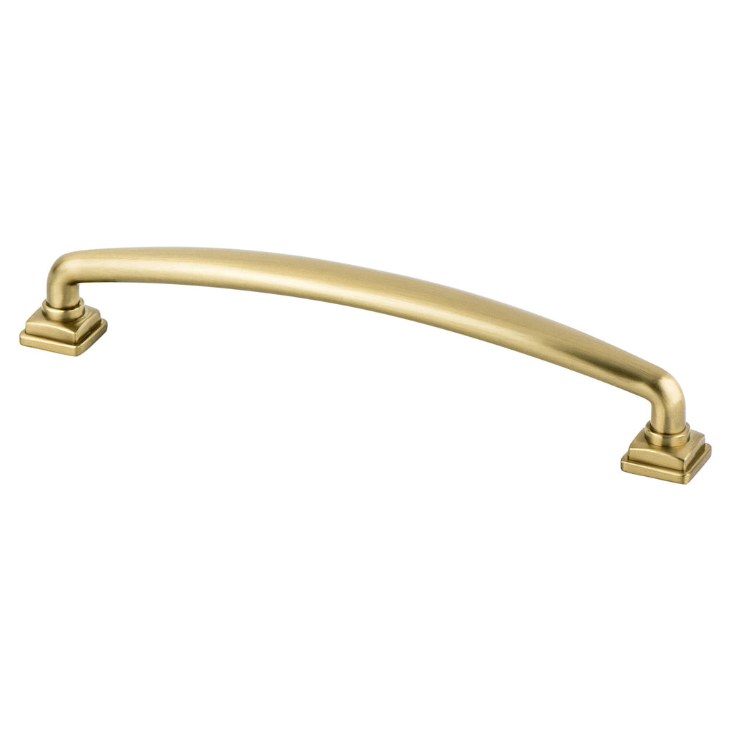 Modern Brushed Gold - 160mm - Tailored Traditional Pull by Berenson - New York Hardware