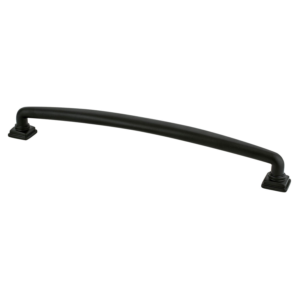 Matte Black - 224mm - Tailored Traditional Pull by Berenson - New York Hardware