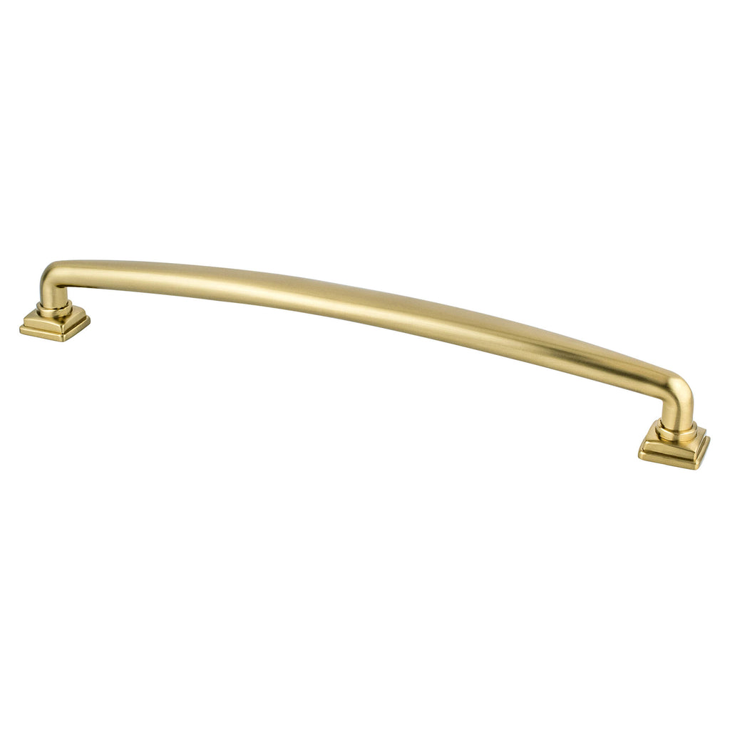 Modern Brushed Gold - 224mm - Tailored Traditional Pull by Berenson - New York Hardware