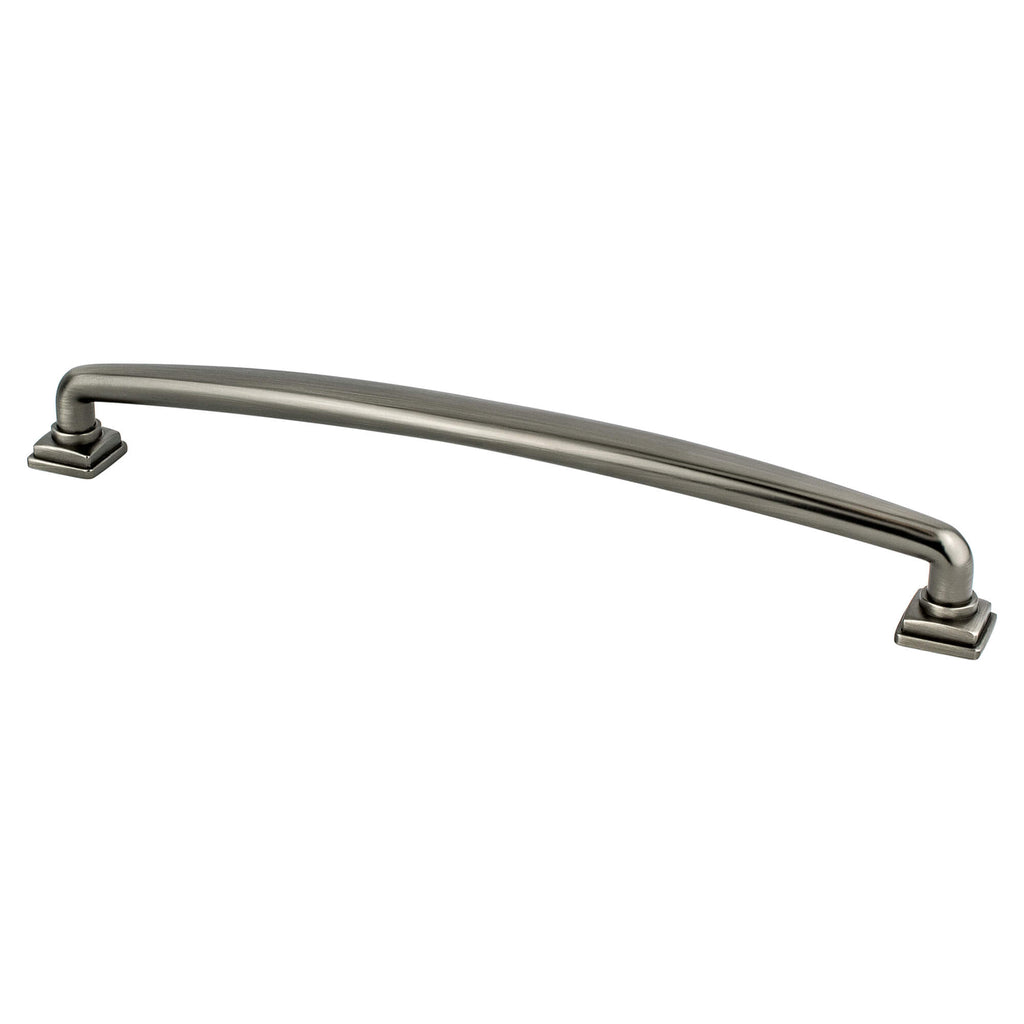 Vintage Nickel - 224mm - Tailored Traditional Pull by Berenson - New York Hardware