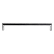 Tubular Pull With Corners - 10 1/4" (260mm) Polished Stainless Steel - New York Hardware Online