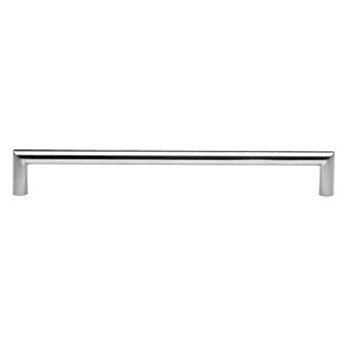 Tubular Pull With Corners - 10 1/4" (260mm) Polished Stainless Steel - New York Hardware Online