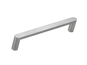 Flat Surface Oblonged Pull - 6 3/8" (162mm) Satin Stainless Steel - New York Hardware Online