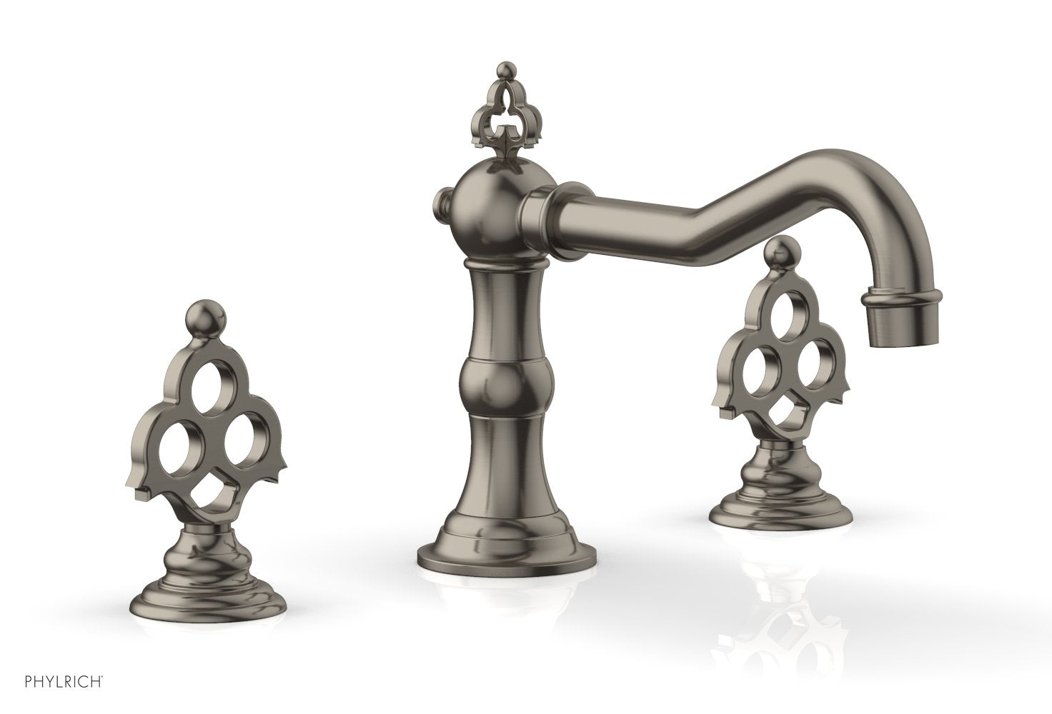 7-7/8" - Pewter - MAISON Deck Tub Set  by Phylrich - New York Hardware