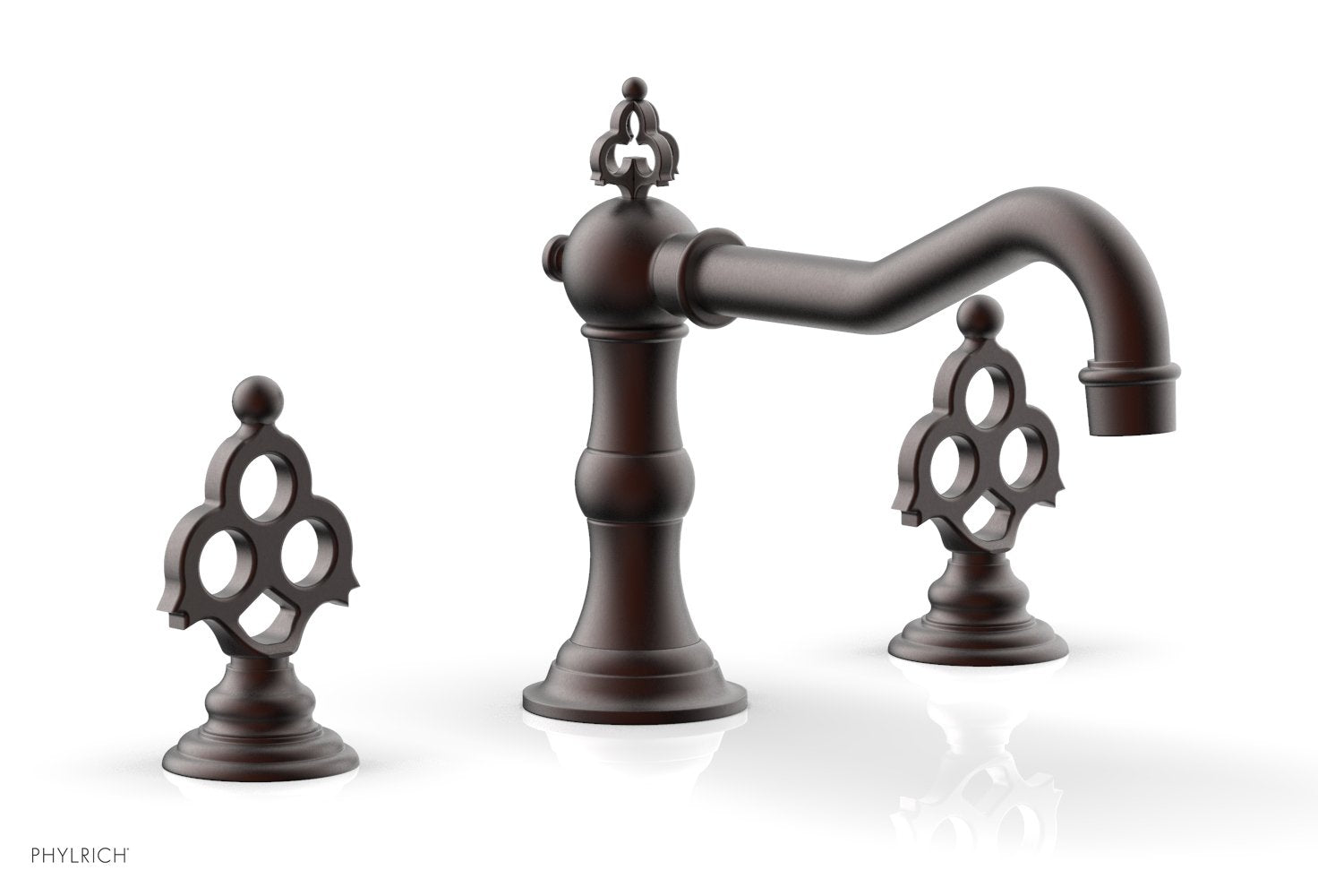 7-7/8" - Weathered Copper - MAISON Deck Tub Set  by Phylrich - New York Hardware