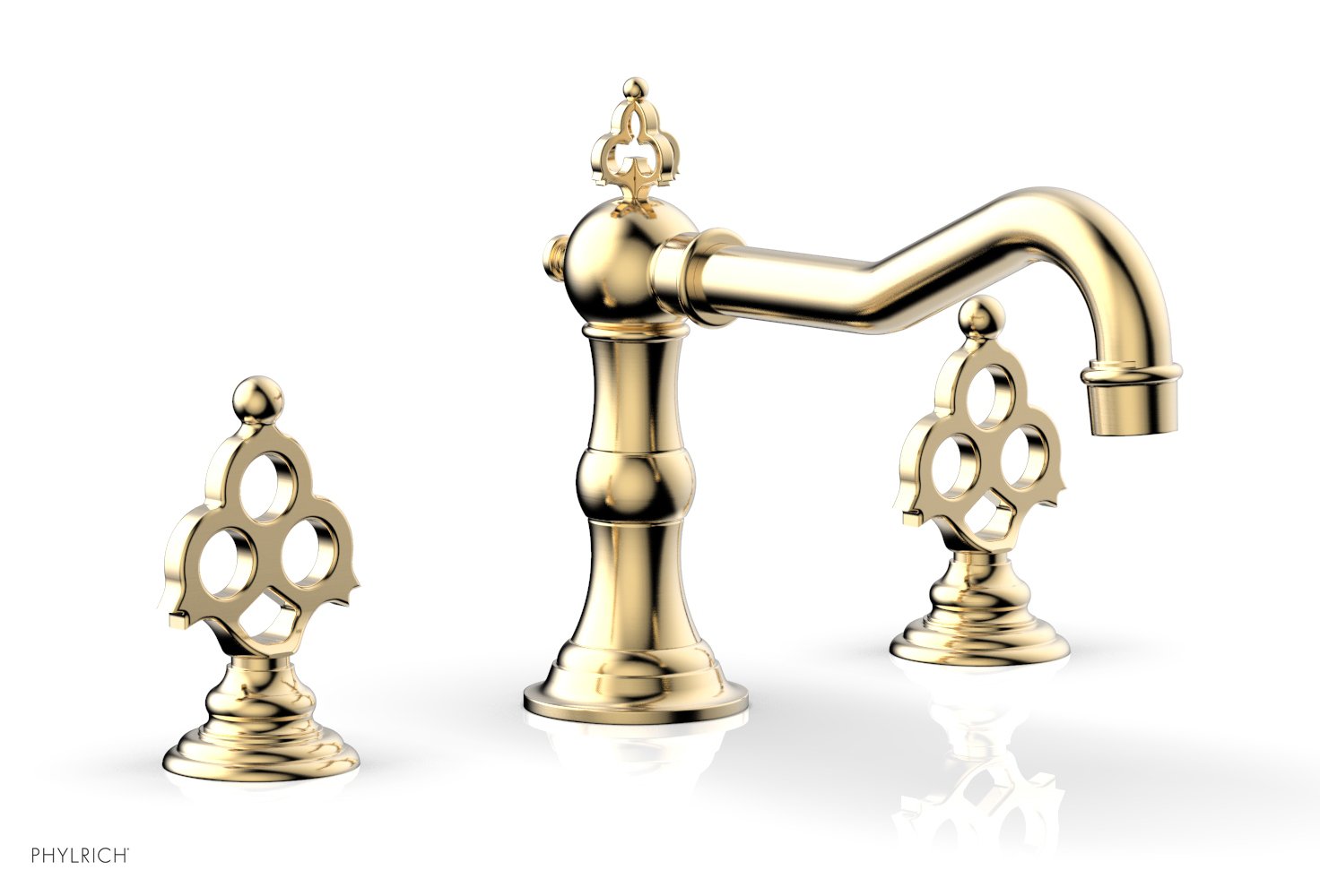 7-7/8" - Polished Nickel - MAISON Deck Tub Set  by Phylrich - New York Hardware