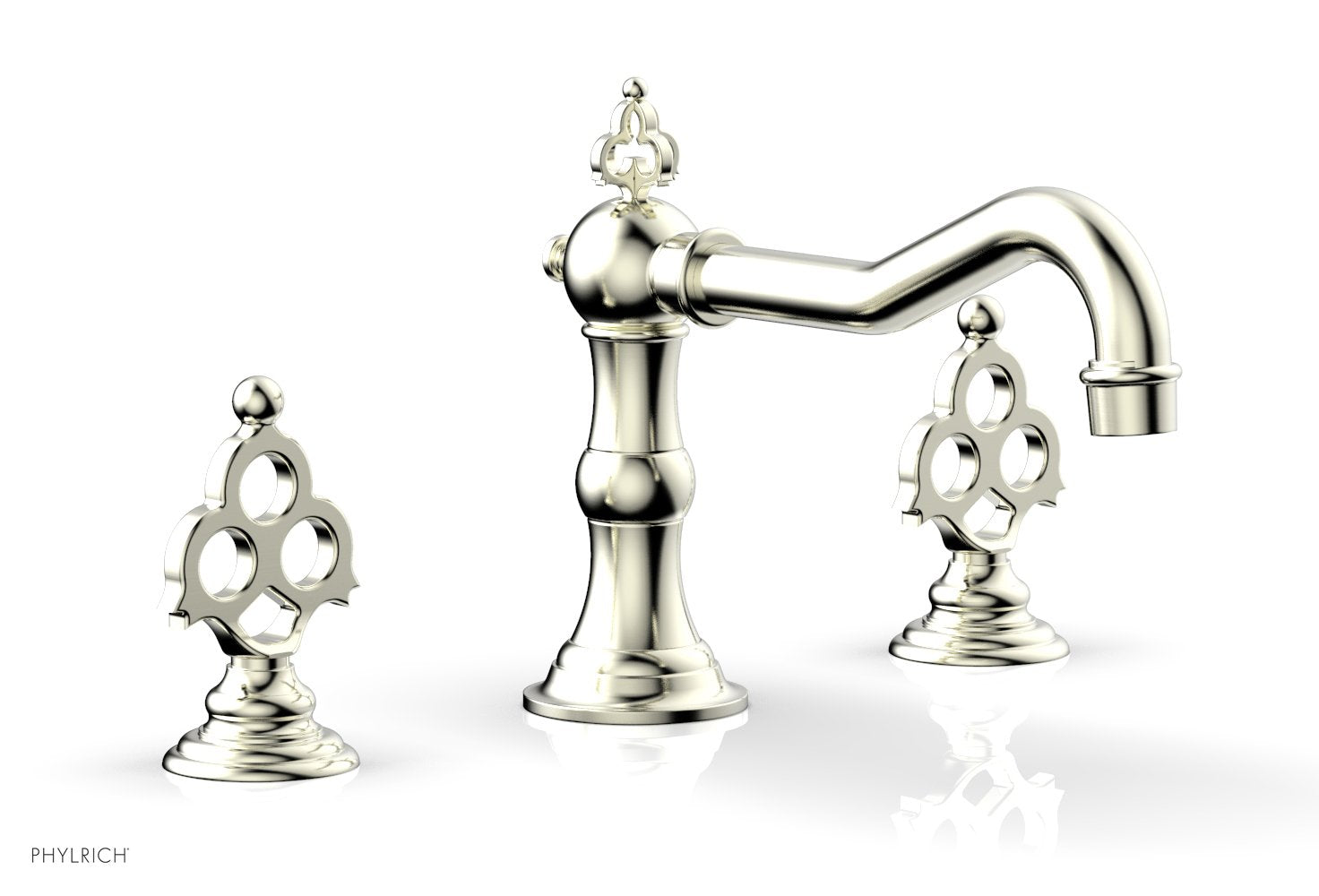 7-7/8" - Polished Brass - MAISON Deck Tub Set  by Phylrich - New York Hardware