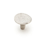Martello Round Knob by Schaub - Natural Britannium - New York Hardware
