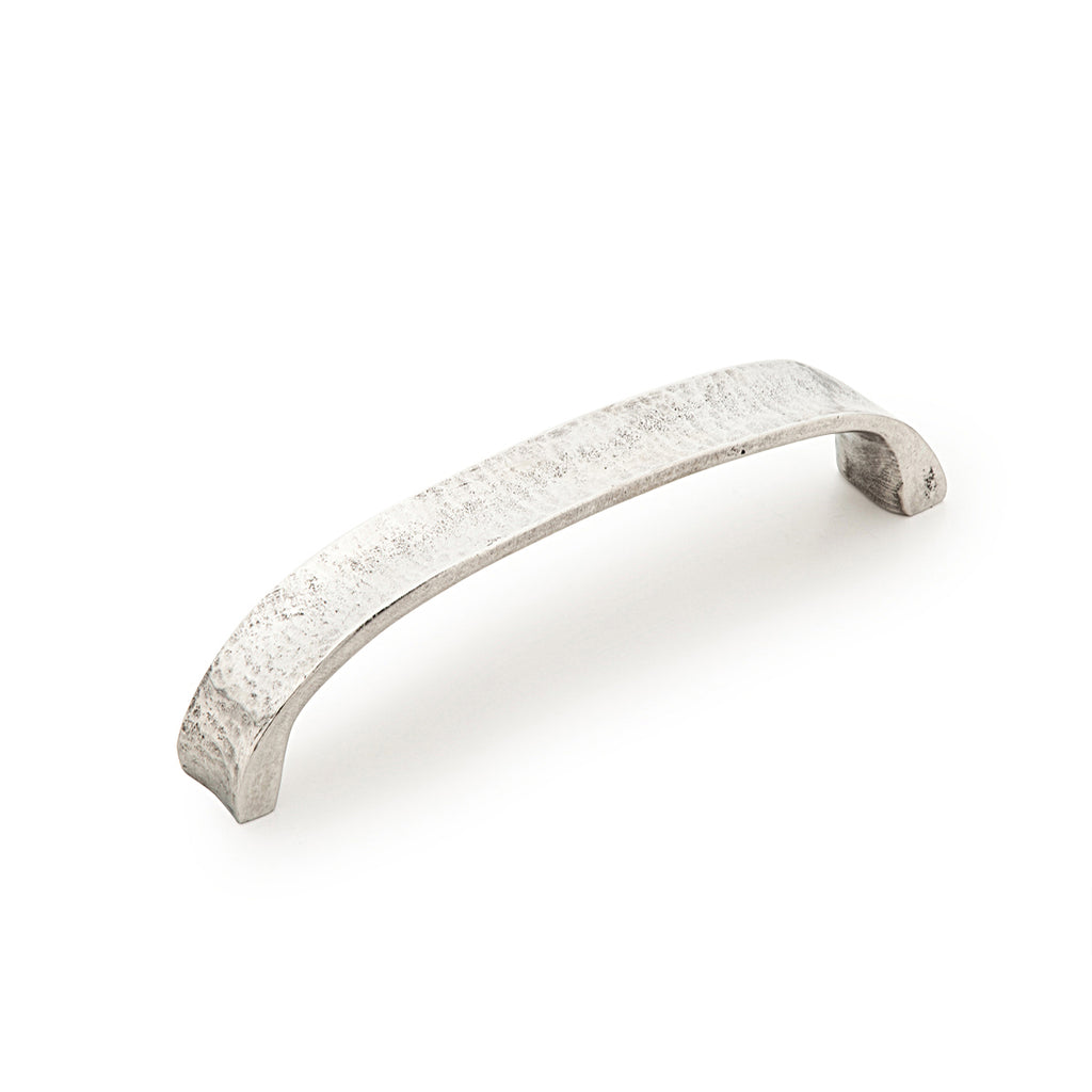 Martello with Rounded Ends Pull by Schaub - Natural Britannium - New York Hardware