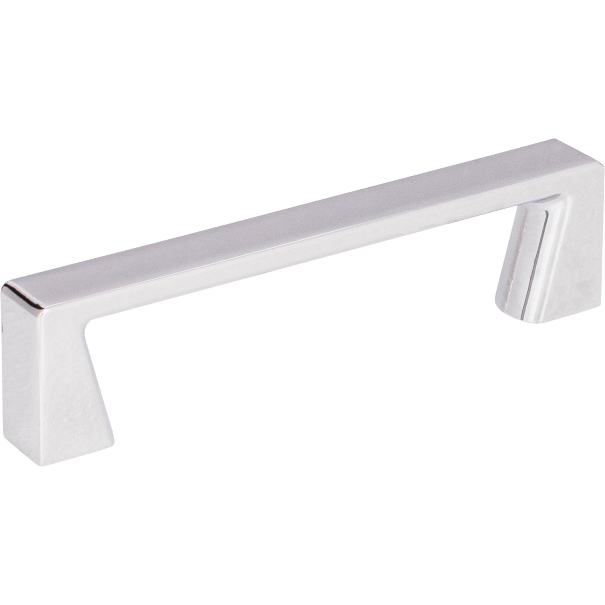 Square Boswell Cabinet Pull by Jeffrey Alexander - Polished Chrome