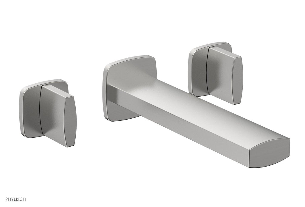RADI Wall Lavatory Set   Blade Handles by Phylrich - Pewter