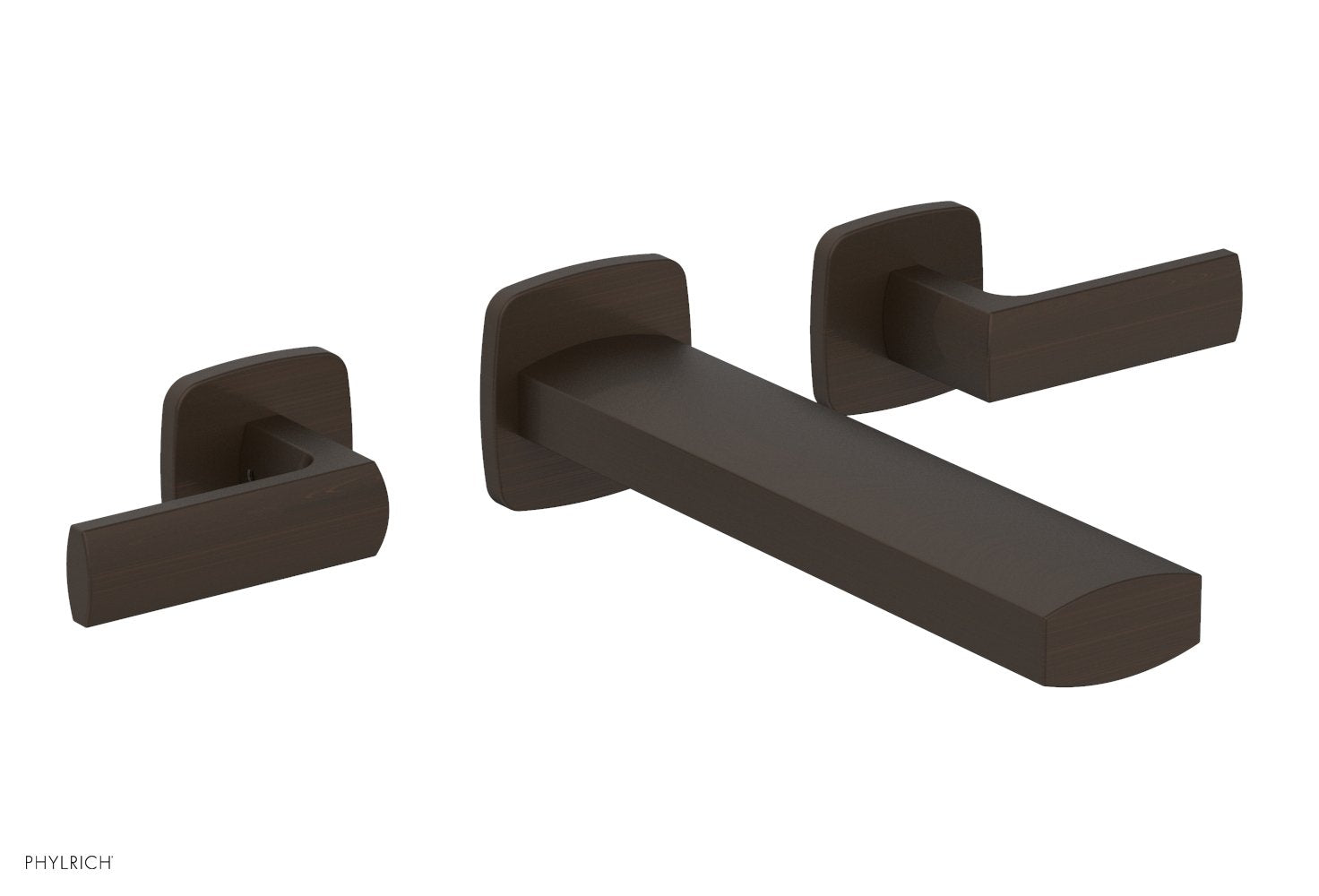 RADI Wall Lavatory Set   Lever Handles by Phylrich - Antique Bronze