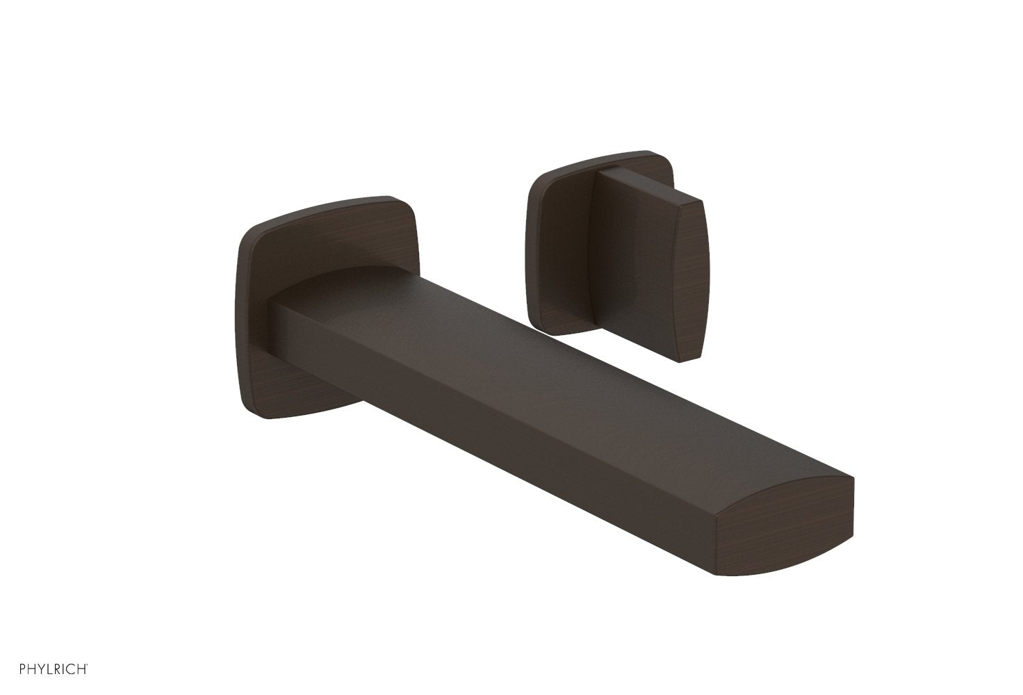 RADI Single Handle Wall Lavatory Set   Blade Handles by Phylrich - Antique Bronze