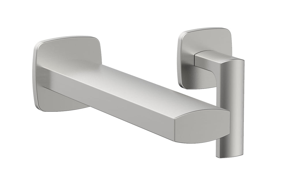 RADI Single Handle Wall Lavatory Set   Lever Handles by Phylrich - Satin Chrome
