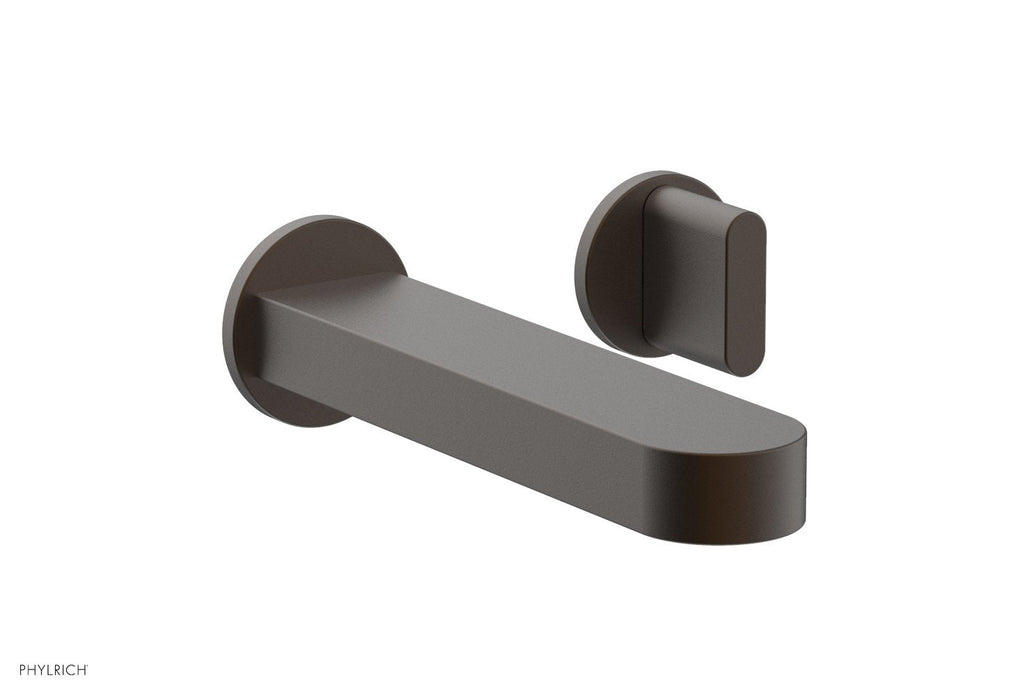 ROND Single Handle Wall Lavatory Set   Blade Handles by Phylrich - Oil Rubbed Bronze