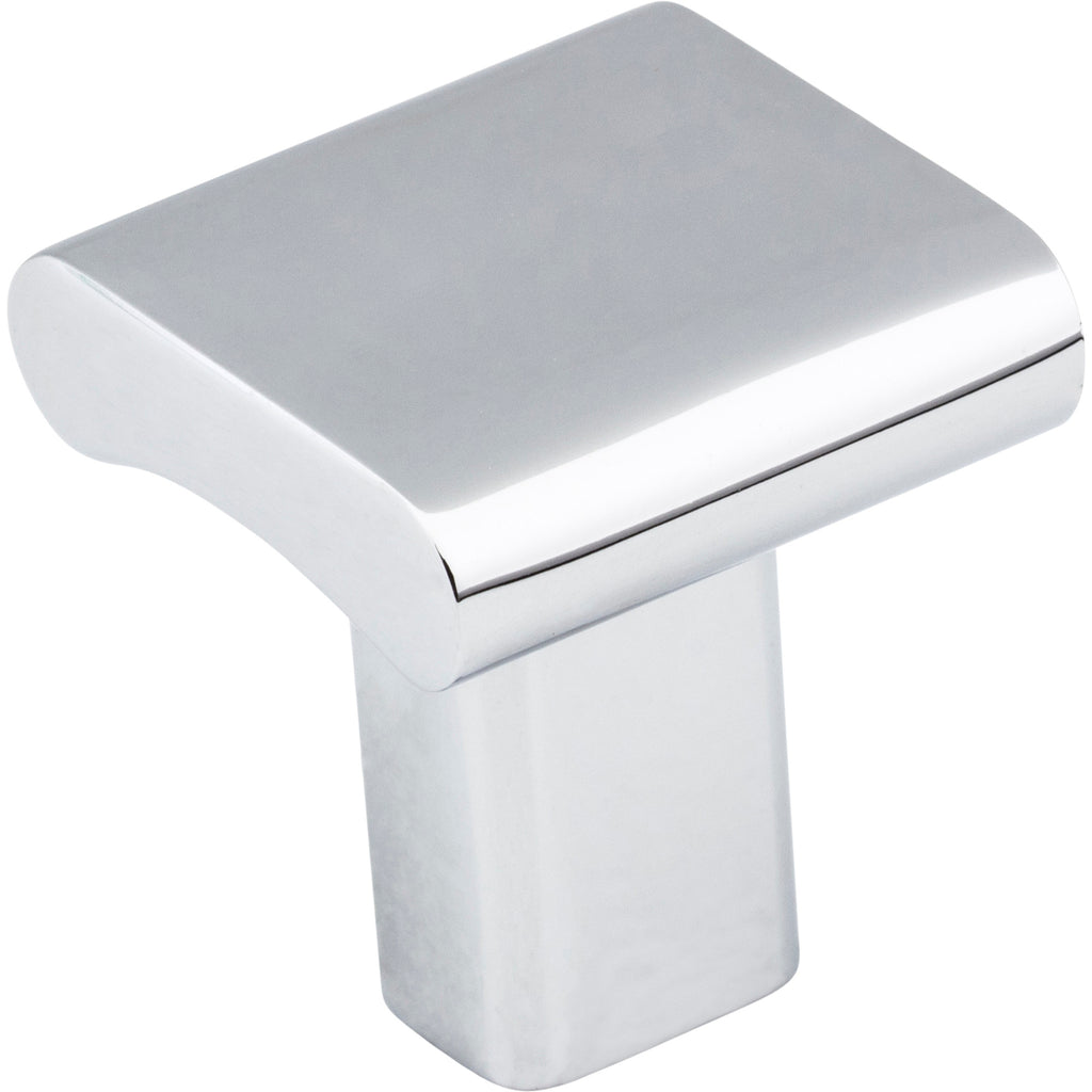 Square Park Cabinet Knob by Elements - Polished Chrome